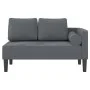 Daybed sofa with dark gray velvet cushions by , Daybeds - Ref: Foro24-4007572, Price: 144,10 €, Discount: %