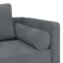 Daybed sofa with dark gray velvet cushions by , Daybeds - Ref: Foro24-4007572, Price: 144,10 €, Discount: %