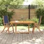 Faltbare Gartenstühle, 2 Stück Massivholz Akazie mit Textilene. von , Gartenstühle - Ref: Foro24-4008422, Preis: 151,67 €, Ra...
