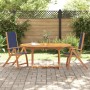 Faltbare Gartenstühle, 2 Stück Massivholz Akazie mit Textilene. von , Gartenstühle - Ref: Foro24-4008422, Preis: 154,83 €, Ra...