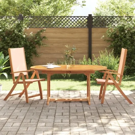 Faltbare Gartenstühle, 2 Stück Massivholz Akazie mit Textilene. von , Gartenstühle - Ref: Foro24-4008420, Preis: 153,21 €, Ra...