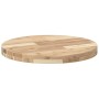 Solid acacia wood round table top Ø50x4 cm by , Table tops - Ref: Foro24-4008689, Price: 50,08 €, Discount: %
