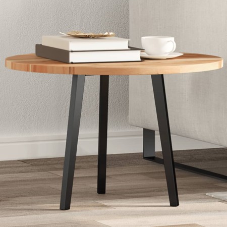Solid acacia wood round table top Ø60x2 cm by , Table tops - Ref: Foro24-4008696, Price: 43,78 €, Discount: %