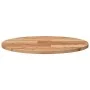 Solid acacia wood round table top Ø60x2 cm by , Table tops - Ref: Foro24-4008696, Price: 42,91 €, Discount: %