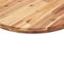 Solid acacia wood round table top Ø60x2 cm by , Table tops - Ref: Foro24-4008696, Price: 42,91 €, Discount: %