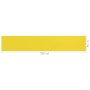 Toldo para balcón HDPE amarillo 90x500 cm