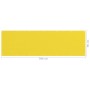 Yellow HDPE balcony awning 90x300 cm by vidaXL, Umbrellas - Ref: Foro24-310996, Price: 12,09 €, Discount: %