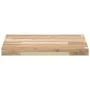 Solid acacia wood square table top 50x50x4 cm by , Table tops - Ref: Foro24-4008713, Price: 55,67 €, Discount: %