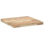 Solid acacia wood square table top 50x50x4 cm by , Table tops - Ref: Foro24-4008713, Price: 56,83 €, Discount: %