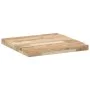 Solid acacia wood square table top 50x50x4 cm by , Table tops - Ref: Foro24-4008713, Price: 55,67 €, Discount: %