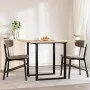 Solid acacia wood square table top 90x90x2 cm by , Table tops - Ref: Foro24-4008711, Price: 93,27 €, Discount: %