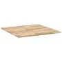 Solid acacia wood square table top 90x90x2 cm by , Table tops - Ref: Foro24-4008711, Price: 93,27 €, Discount: %