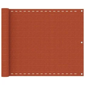 Orange HDPE balcony awning 75x400 cm by vidaXL, Umbrellas - Ref: Foro24-311017, Price: 17,96 €, Discount: %