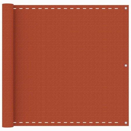 Toldo para balcón HDPE naranja 90x500 cm de vidaXL, Sombrillas - Ref: Foro24-311022, Precio: 16,48 €, Descuento: %