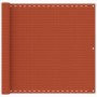 Toldo para balcón HDPE naranja 90x500 cm de vidaXL, Sombrillas - Ref: Foro24-311022, Precio: 16,48 €, Descuento: %