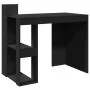 Schreibtisch aus schwarzem Ingenieurholz 103,5x56,5x94 cm von , Schreibtische - Ref: Foro24-847976, Preis: 89,60 €, Rabatt: %
