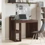 Ingenieurholz-Schreibtisch in Eichenbraun 103,5x56,5x94 cm von , Schreibtische - Ref: Foro24-847981, Preis: 84,99 €, Rabatt: %
