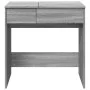 Frisiertisch mit grauem Sonoma-Spiegel 73x46,5x120 cm von , Schlafzimmerkommoden - Ref: Foro24-848225, Preis: 83,94 €, Rabatt: %
