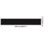 Black HDPE balcony awning 75x500 cm by vidaXL, Umbrellas - Ref: Foro24-311030, Price: 17,64 €, Discount: %