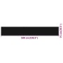 Schwarze HDPE-Balkonmarkise 75x500 cm von vidaXL, Sonnenschirme - Ref: Foro24-311030, Preis: 17,91 €, Rabatt: %