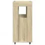 Engineered wood bar cart in Sonoma oak, 60x39.5x89 cm by , Sideboards - Ref: Foro24-848271, Price: 106,93 €, Discount: %