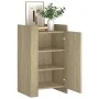 Engineered wood sideboard in Sonoma oak 45x35x75 cm by , Sideboards - Ref: Foro24-848397, Price: 60,97 €, Discount: %