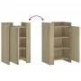 Engineered wood sideboard in Sonoma oak 45x35x75 cm by , Sideboards - Ref: Foro24-848397, Price: 60,97 €, Discount: %