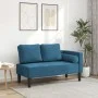 Sofá diván con cojines terciopelo azul de , Divanes - Ref: Foro24-4007570, Precio: 138,91 €, Descuento: %