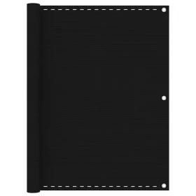 Black HDPE balcony awning 120x300 cm by vidaXL, Umbrellas - Ref: Foro24-311036, Price: 18,20 €, Discount: %