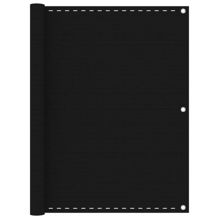 Black HDPE balcony awning 120x300 cm by vidaXL, Umbrellas - Ref: Foro24-311036, Price: 17,25 €, Discount: %