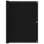 Schwarze HDPE-Balkonmarkise 120x300 cm von vidaXL, Sonnenschirme - Ref: Foro24-311036, Preis: 18,20 €, Rabatt: %