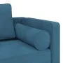 Sofá diván con cojines terciopelo azul de , Divanes - Ref: Foro24-4007570, Precio: 138,91 €, Descuento: %