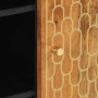 Armario auxiliar madera maciza de mango 90x33x75 cm de , Almacenamiento para CD y DVD - Ref: Foro24-358312, Precio: 181,95 €,...