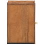 Massives Mangoholz-Wandbadezimmerschrank 38x33x48 cm von , Badezimmermöbel - Ref: Foro24-358304, Preis: 73,51 €, Rabatt: %