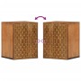 Armario de baño de pared madera maciza de mango 38x33x48 cm de , Muebles de baño - Ref: Foro24-358304, Precio: 73,42 €