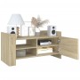 Mueble de TV madera ingeniería roble 80x35x40 cm de , Muebles TV - Ref: Foro24-848369, Precio: 54,40 €, Descuento: %