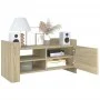 TV-Möbel aus Eichenfurnierholz 80x35x40 cm von , TV-Möbel - Ref: Foro24-848369, Preis: 53,65 €, Rabatt: %
