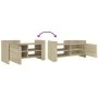 Engineered oak wood TV stand 80x35x40 cm by , TV Furniture - Ref: Foro24-848369, Price: 53,65 €, Discount: %