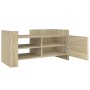 Mueble de TV madera ingeniería roble 80x35x40 cm de , Muebles TV - Ref: Foro24-848369, Precio: 54,40 €, Descuento: %