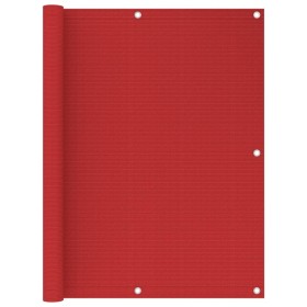 Rote HDPE-Balkonmarkise 120x500 cm von vidaXL, Sonnenschirme - Ref: Foro24-311014, Preis: 14,82 €, Rabatt: %