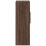 Aparador alto madera de ingeniería marrón roble 30x42,5x124 cm de , Aparadores - Ref: Foro24-846158, Precio: 65,17 €