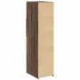 Aparador alto madera de ingeniería marrón roble 30x42,5x124 cm de , Aparadores - Ref: Foro24-846158, Precio: 64,44 €, Descuen...