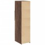 Aparador alto madera de ingeniería marrón roble 30x42,5x124 cm de , Aparadores - Ref: Foro24-846158, Precio: 65,17 €