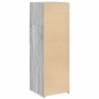 Hoher Schrank aus Sonoma-Eiche in Grau aus Ingenieurholz, 40x42,5x124 cm. von , Sideboards - Ref: Foro24-846164, Preis: 68,20...