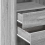 Hoher Schrank aus Sonoma-Eiche in Grau aus Ingenieurholz, 40x42,5x124 cm. von , Sideboards - Ref: Foro24-846164, Preis: 68,20...
