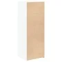 Tall white engineered wood sideboard 45x42.5x124 cm by , Sideboards - Ref: Foro24-846166, Price: 76,05 €, Discount: %