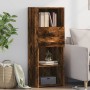 Hoher Schrank aus geräucherter Eichen-Ingenieurholz 45x42,5x124 cm. von , Sideboards - Ref: Foro24-846170, Preis: 77,29 €, Ra...