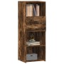 Aparador alto madera de ingeniería roble ahumado 45x42,5x124 cm de , Aparadores - Ref: Foro24-846170, Precio: 77,29 €, Descue...