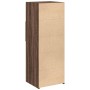 Hoher Schrank aus braunem Eichen-Ingenieurholz, 45x42,5x124 cm. von , Sideboards - Ref: Foro24-846172, Preis: 92,60 €, Rabatt: %