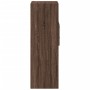 Aparador alto madera de ingeniería marrón roble 50x42,5x124 cm de , Aparadores - Ref: Foro24-846179, Precio: 96,05 €, Descuen...